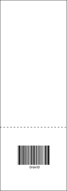 Spaceship Raffle Ticket Product Back