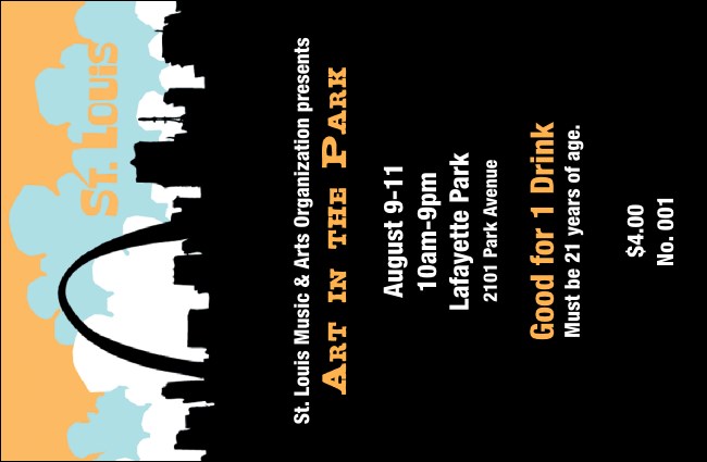 St. Louis Drink Ticket