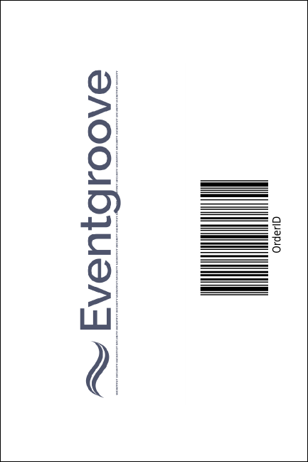 White Ribbon Economy Event Badge Product Back
