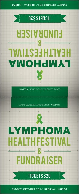 Lymphoma Table Tent Product Front