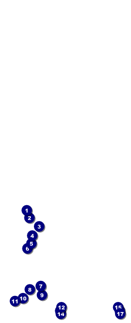 Birthday Geometric Table Tent Front Field Markers