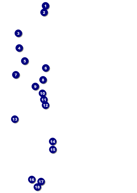 Twenties Club Flyer Front Field Markers