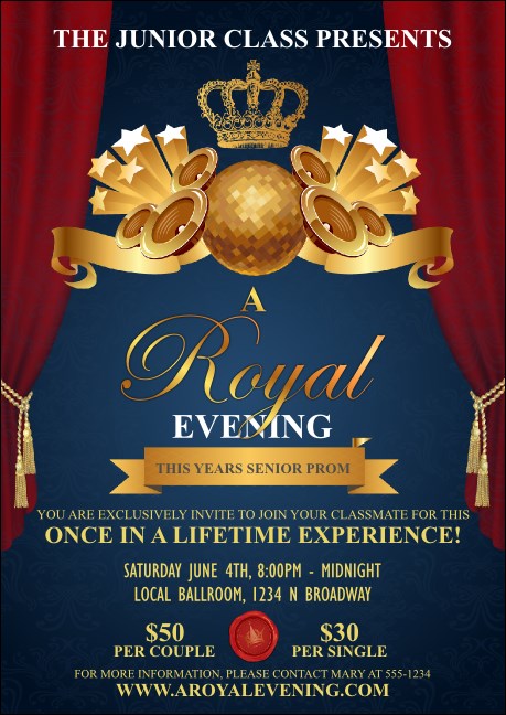 Royal Club Flyer Product Front