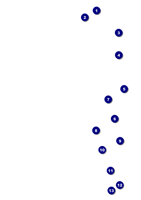 Beach Postcard Mailer Front Field Markers