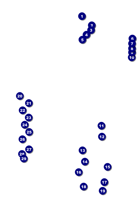 Fall Geometric Postcard Mailer Front Field Markers