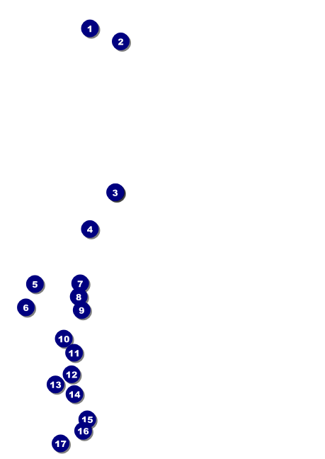 Lacrosse  Postcard Mailer Front Field Markers
