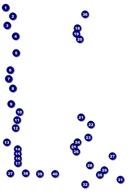 Run for a Cause Pink  Postcard Mailer Front Field Markers