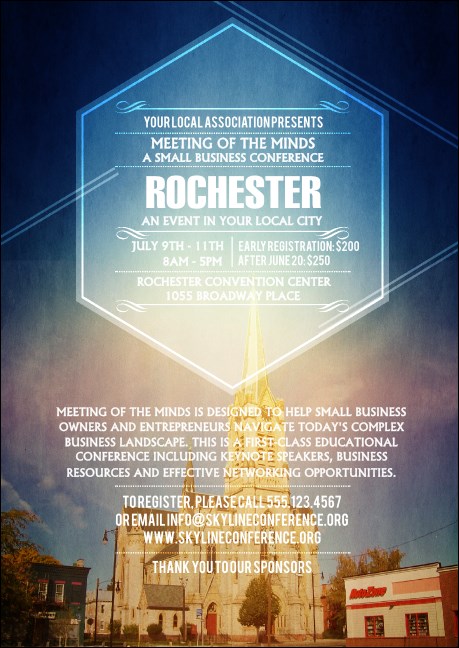 Rochester 2 Postcard Mailer Product Front