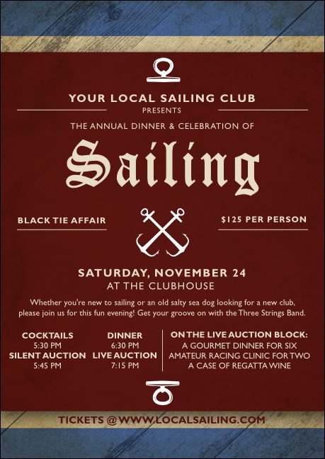 Sailing Postcard Mailer