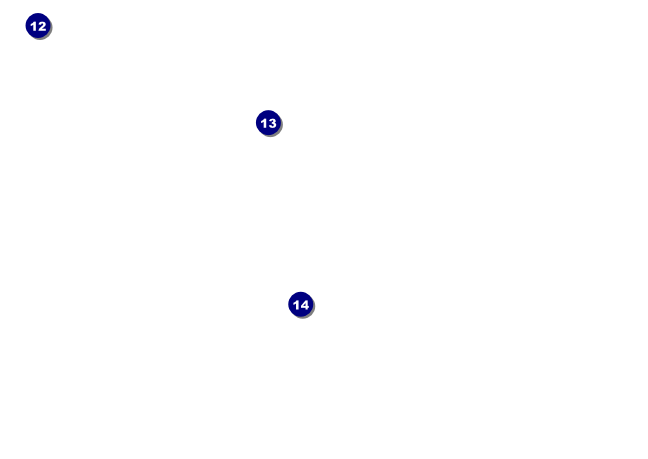 Western  Postcard Mailer Back Field Markers