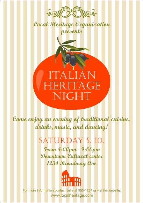 Tuscany Postcard Mailer Product Front