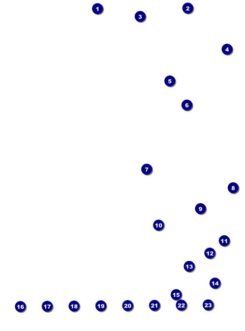 Alternative Music Flyer Front Field Markers