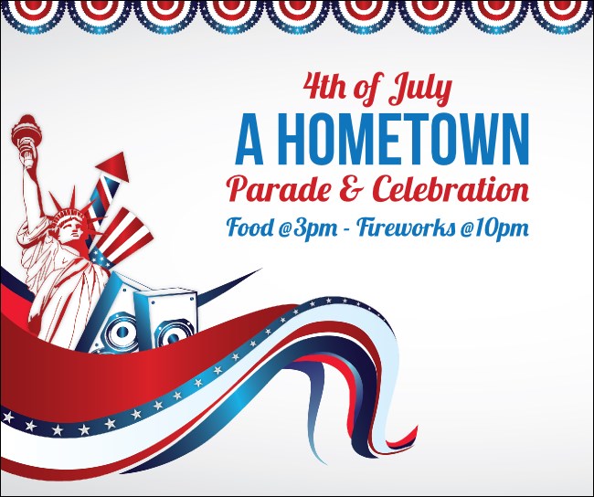 Fourth of July Freedom Facebook Post