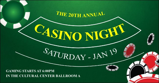 Casino Chips Facebook Ad