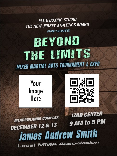 MMA Main Event 2 Economy Event Badge Economy Event Badge Product Front