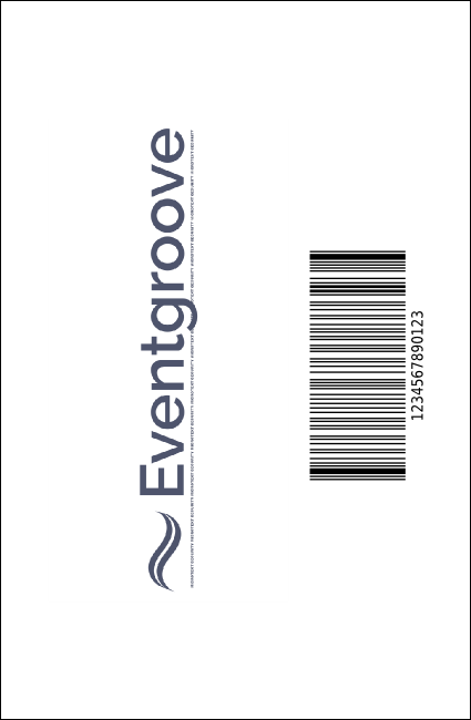 Music Festival VIP Event Badge Small VIP Event Badge Small Product Back