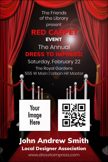 Red Carpet Economy Event Badge Economy Event Badge