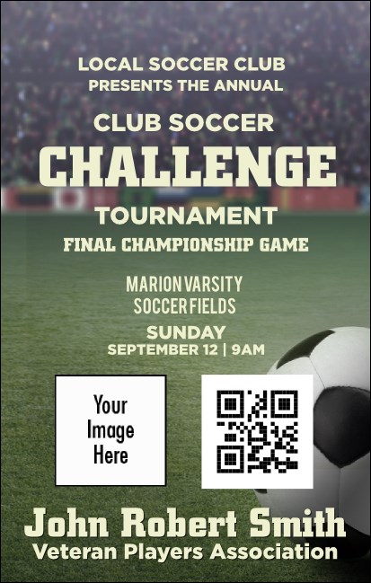 Soccer stadium VIP Event Badge Medium VIP Event Badge Medium