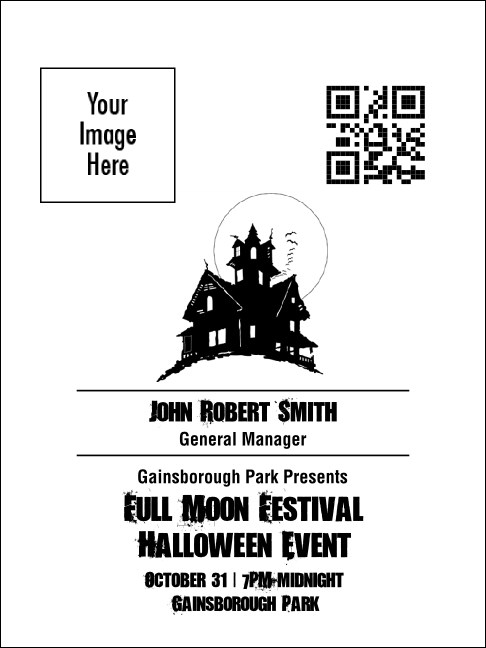 Haunted House Economy Event Badge Product Front