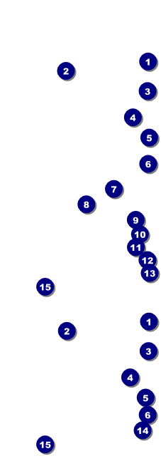 Earth Day Organic Event Ticket Front Field Markers