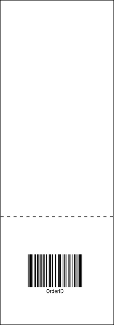 Bow Tie Event Ticket Product Back
