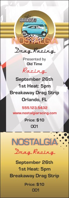 Drag Racing General Admission Ticket