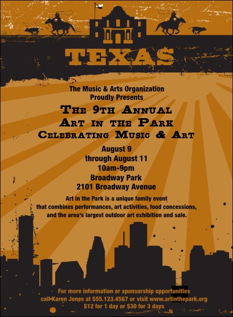 Texas Invitation 002 Product Front