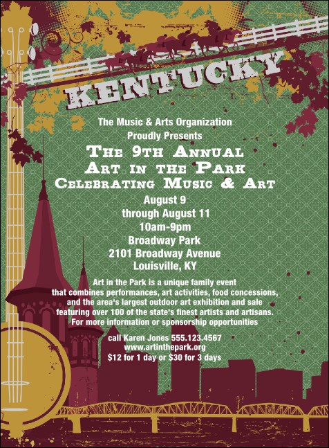 Kentucky Invitation Product Front