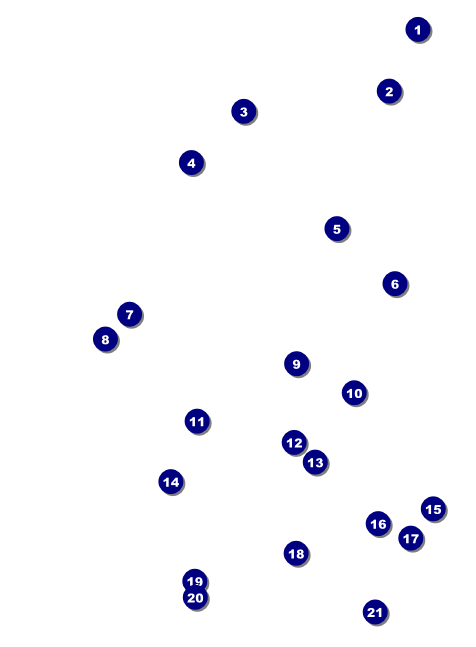 Clouds Invitation Front Field Markers