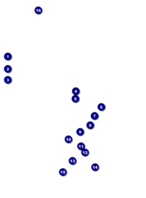San Diego Invitation Front Field Markers