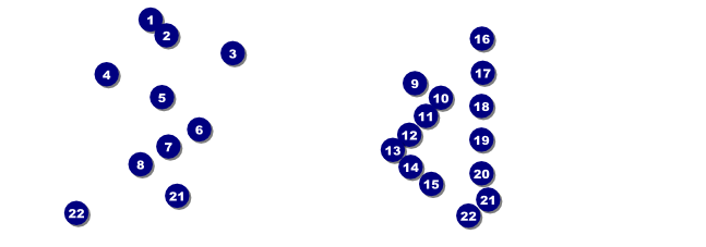 Los Angeles Raffle with stub (Black and white) Front Field Markers