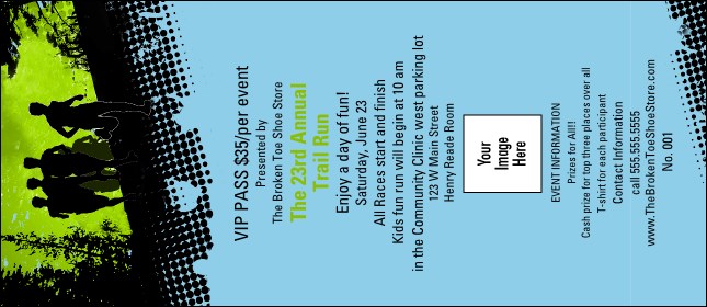 Trail Running Race VIP Pass