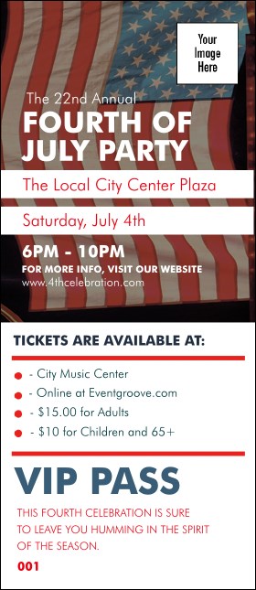 Fourth of July VIP Pass