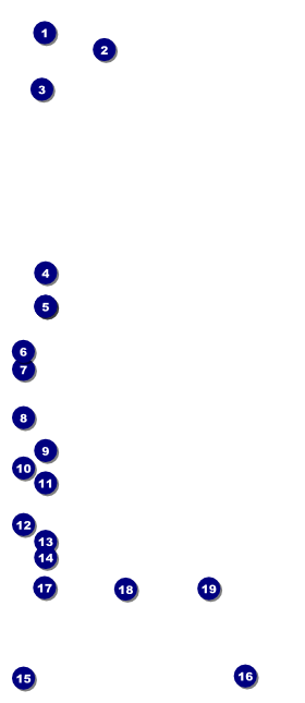 Philadelphia Rose VIP Pass Front Field Markers