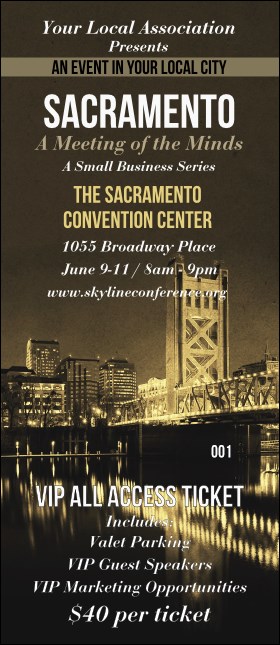 Sacramento VIP Pass Product Front