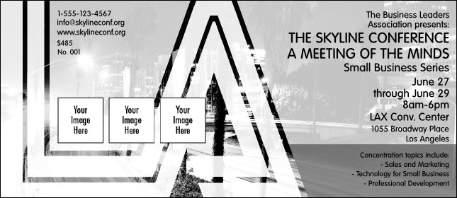 Los Angeles BW 3 image VIP Pass Product Front