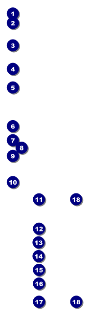 Recycling Symbol Raffle Ticket Front Field Markers