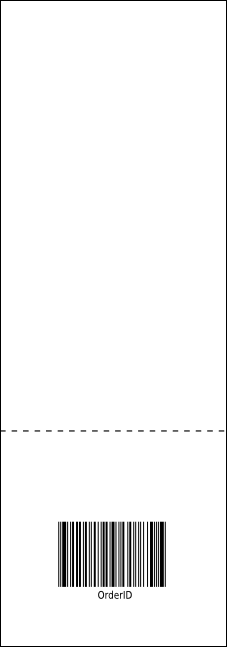 BMX Raffle Ticket Product Back