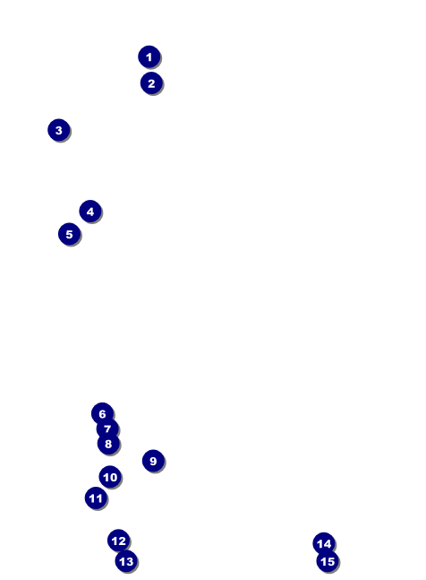 Red Tent Invitation Front Field Markers