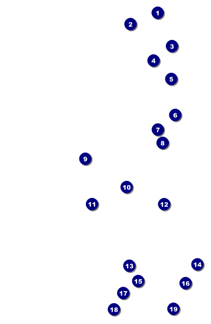 Rugby Stadium Drink Ticket Front Field Markers
