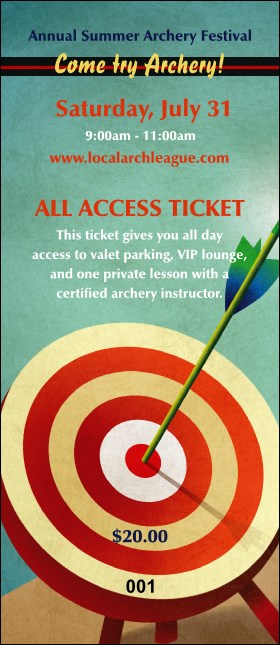 Archery VIP Pass