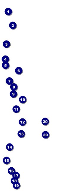 Spring Event Ticket Front Field Markers