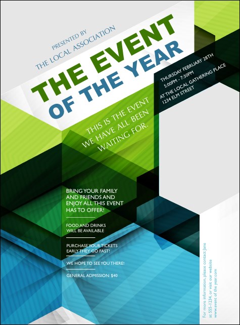 All Purpose Hex Flyer Product Front