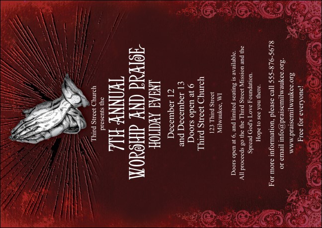 Gospel Club Flyer