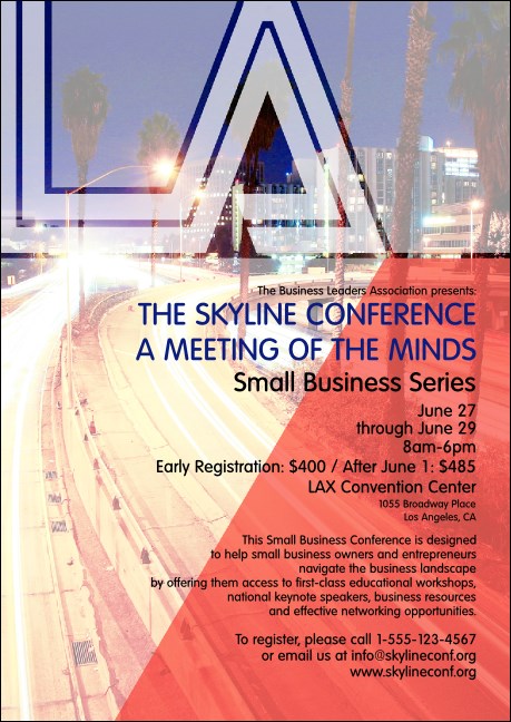 Los Angeles Club Flyer