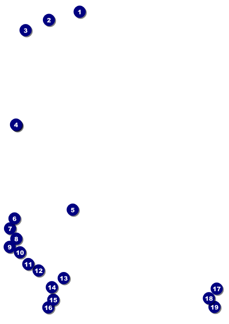 Yin Yang Club Flyer Front Field Markers