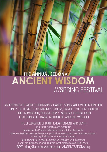 Bamboo Club Flyer
