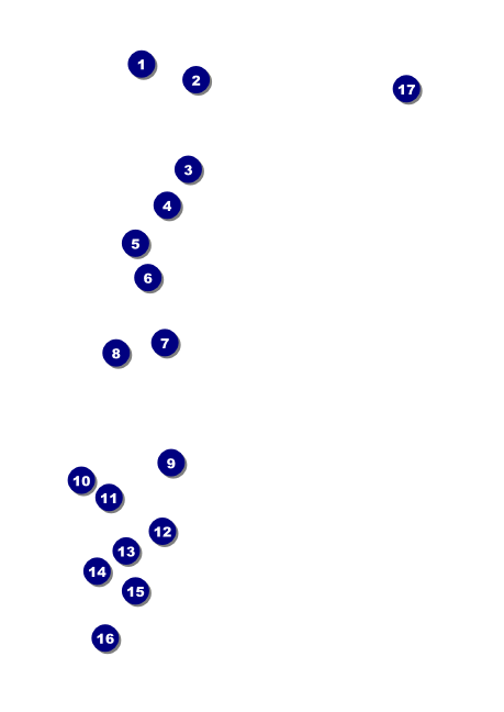 Fourth of July Freedom Blue Club Flyer Front Field Markers