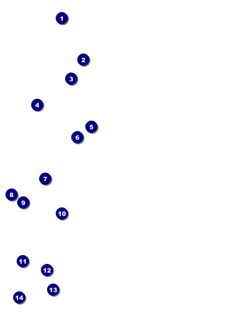 Texas Hold 'Em Club Flyer Front Field Markers