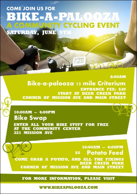 Bike A Palooza Club Flyer